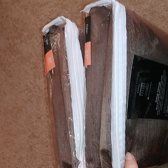 2 Grommet Panels Mocha 50 in x 84 in, Studio JCP Home - Picture 15 of 16